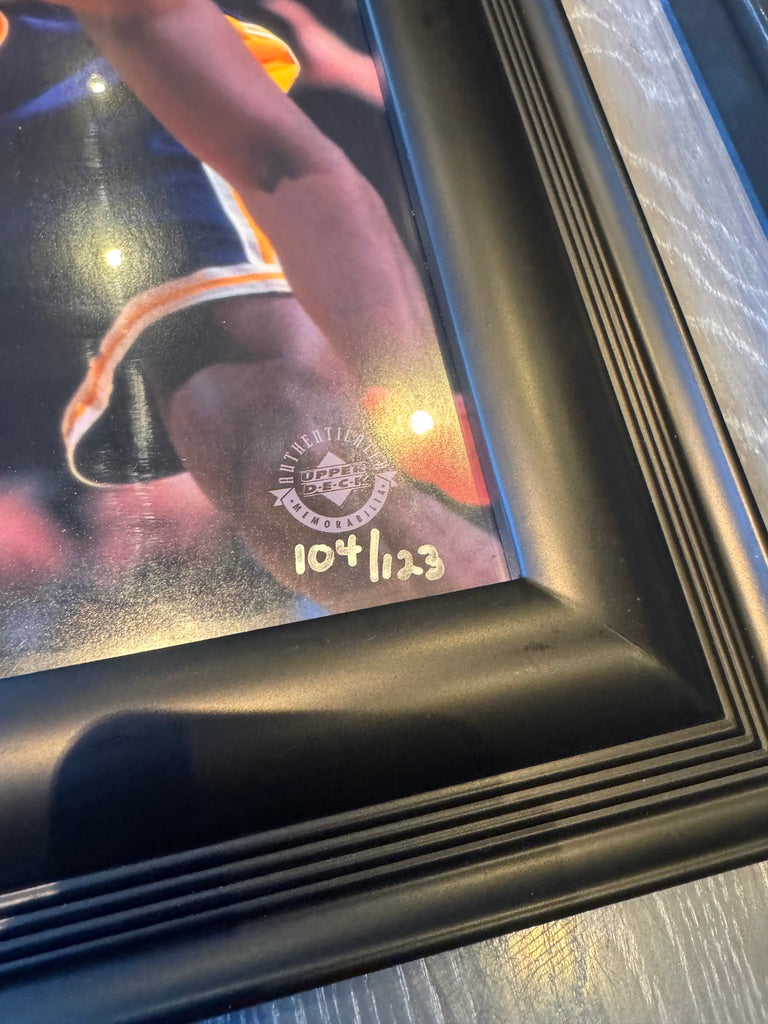 Michael Jordan V Kobe Bryant Dual Signed 16x20 Auto Photo UDA Upper Deck LE /123