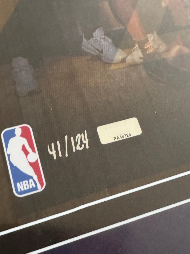 Kobe Bryant Signed OVersiized Panini Photo LE /124 ( FILL IN)