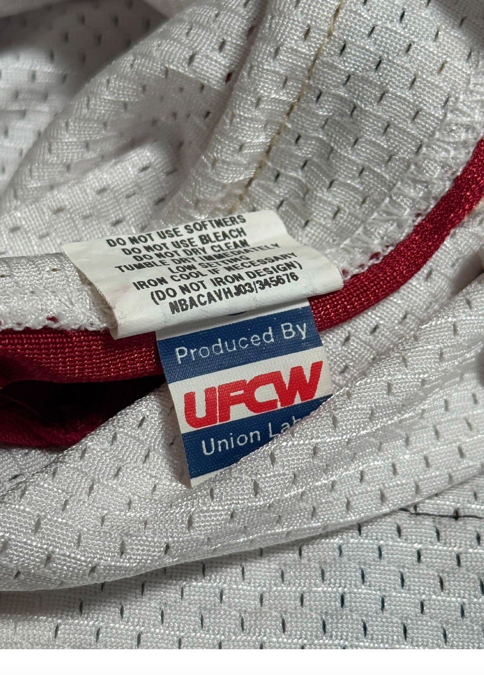 2003-04 LeBron James Cleveland Cavaliers Rookie Game Used/Issued Jersey