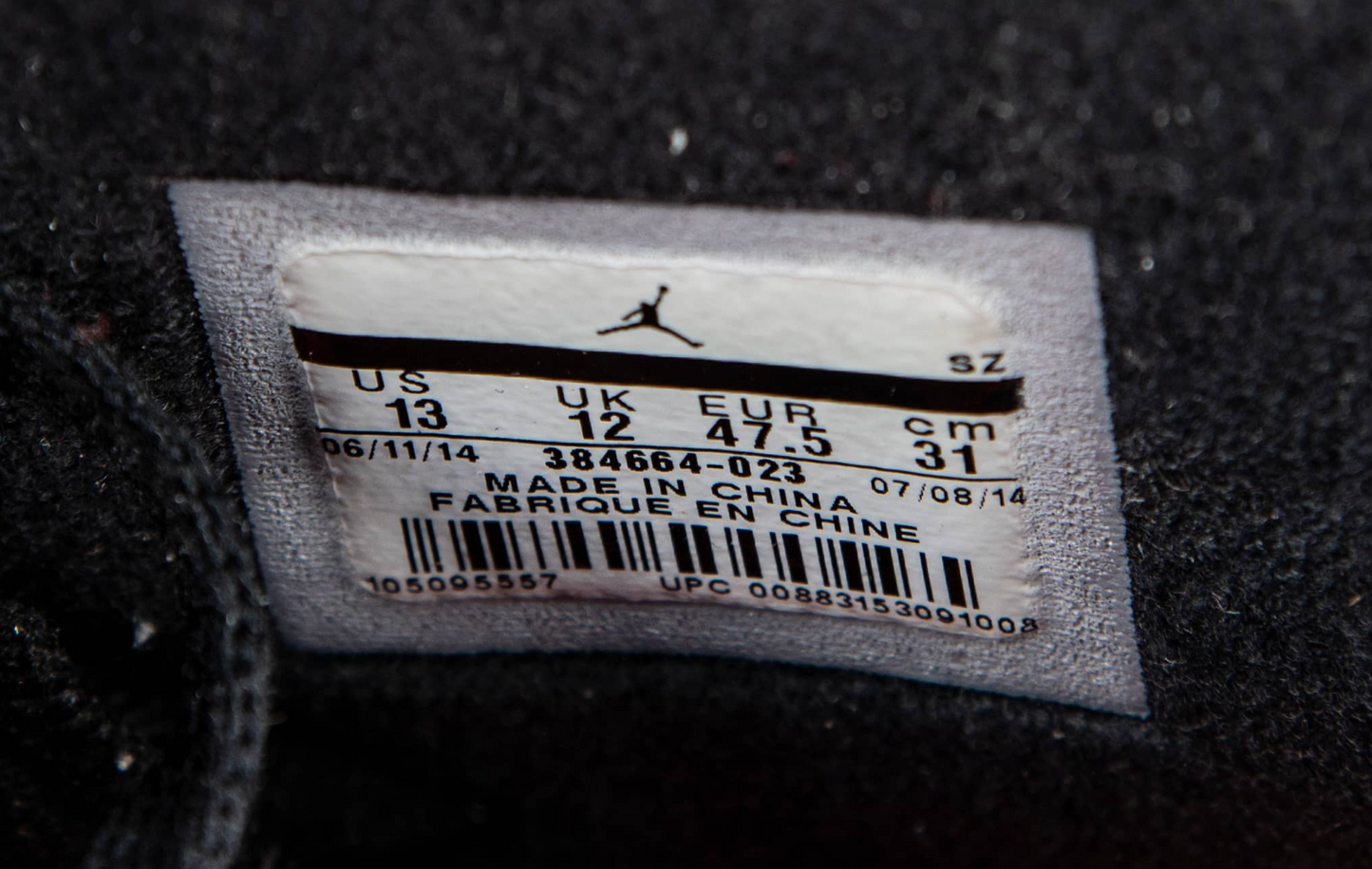 Michael Jordan Signed Air Jordan 6 Retro Black Infrared Single Signed Size 13 UDA Card + JSA LOA