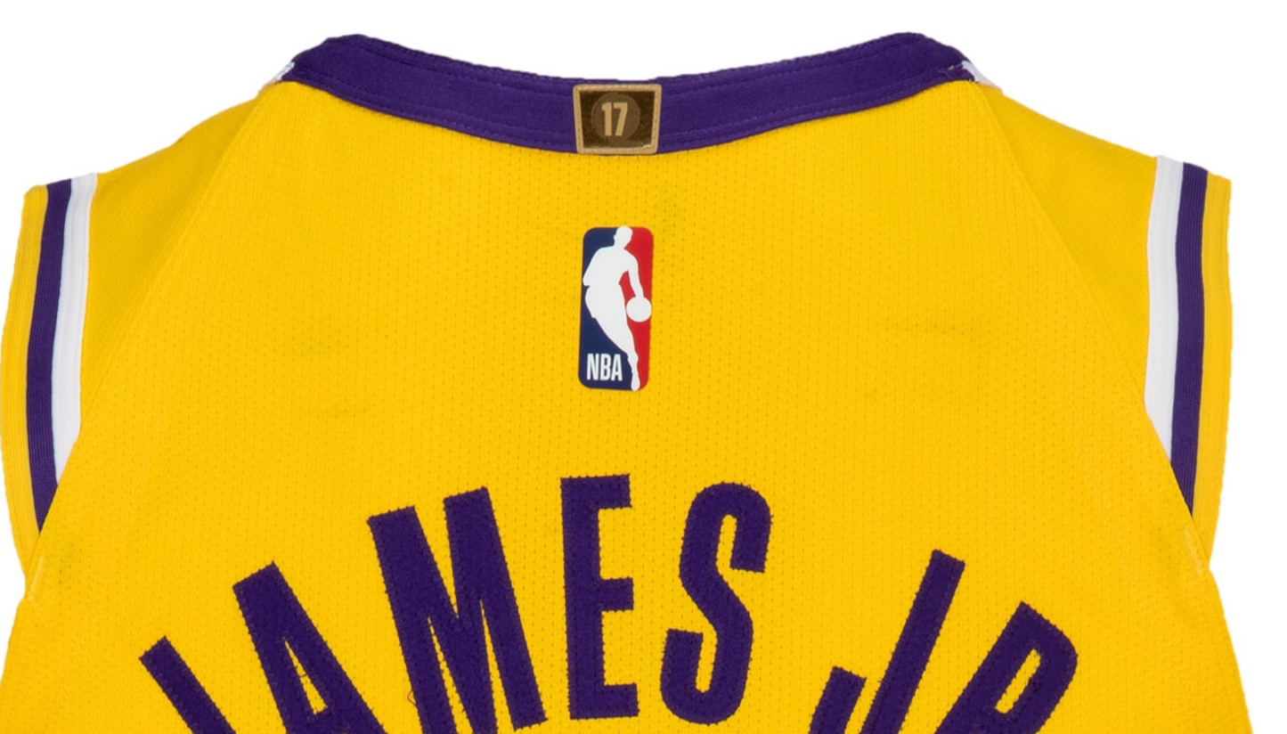 Bronny James Jr. Game-Worn Los Angeles Lakers Jersey Used 3/6/2025 vs. Knicks (MeiGray LOA)