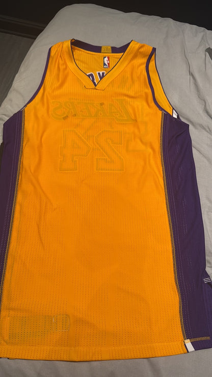 Kobe Bryant Game Issued LA Lakers #24 Jersey
