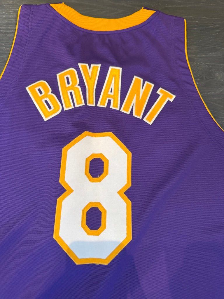 Kobe Bryant Game Used #8 jersey Dave Miedema LOA (FILL IN)