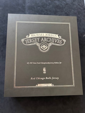 Michael Jordan Signed Red Bulls Jersey Archives - 065/230 Box UDA BAJ63762