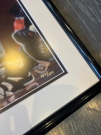 Michael Jordan V Kobe Bryant Dual Signed 16x20 Auto Photo UDA Upper Deck LE /200