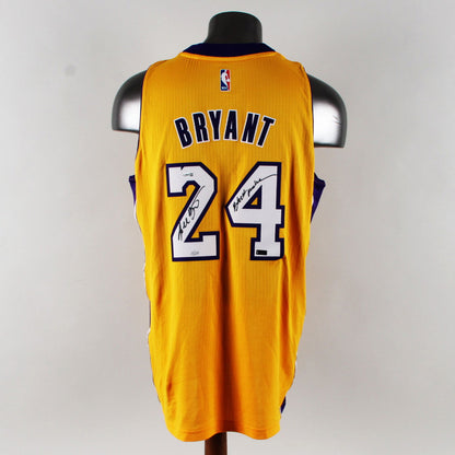 Kobe Bryant Signed “Black Mamba” Los Angeles Lakers Jersey Limited Edition 17/24 Panini + JSA Authenticated P
