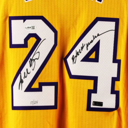 Kobe Bryant Signed “Black Mamba” Los Angeles Lakers Jersey Limited Edition 17/24 Panini + JSA Authenticated P
