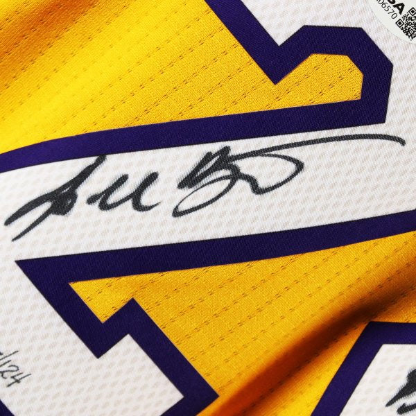 Kobe Bryant Signed “Black Mamba” Los Angeles Lakers Jersey Limited Edition 17/24 Panini + JSA Authenticated P