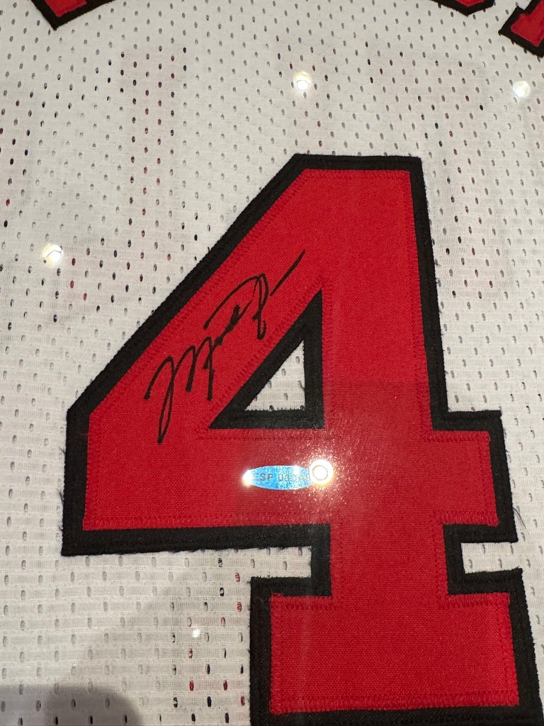 Michael Jordan Signed ULTRA RARE Kilroy 4 jersey UDA withc ard ( FILL IN)