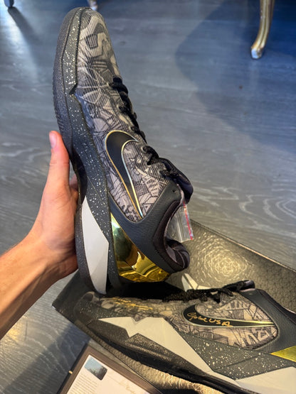 Kobe Bryant Signed Shoes Inscribed "Gold USA" Panini authenticated ULTRA RARE ( FILL IN )