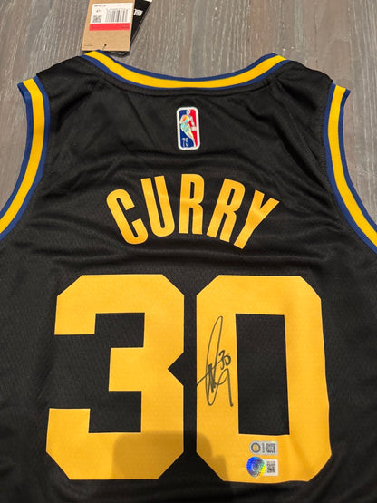Steph Curry Signed Jersey