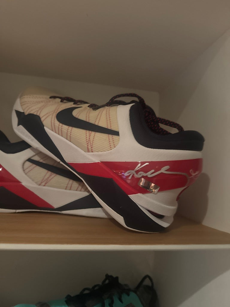 2361 - Kobe Bryant Signed Nike "Kobe 7" Mens Olympic Edition Sneakers - Panini COA ( FILL IN)
