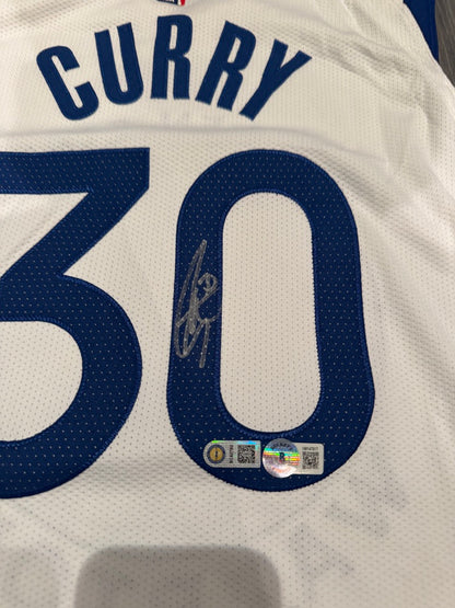 Steph Curry Signed Authentic Jersey