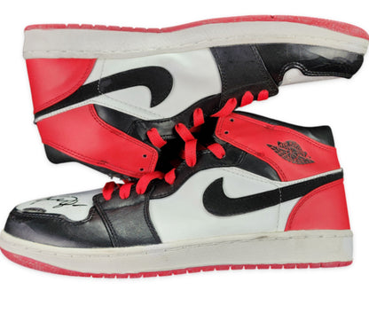 Michael Jordan Signed Autographed AIR JRODAN 1 Nike Shoes AUTO, UDA COA  ( Fill in )