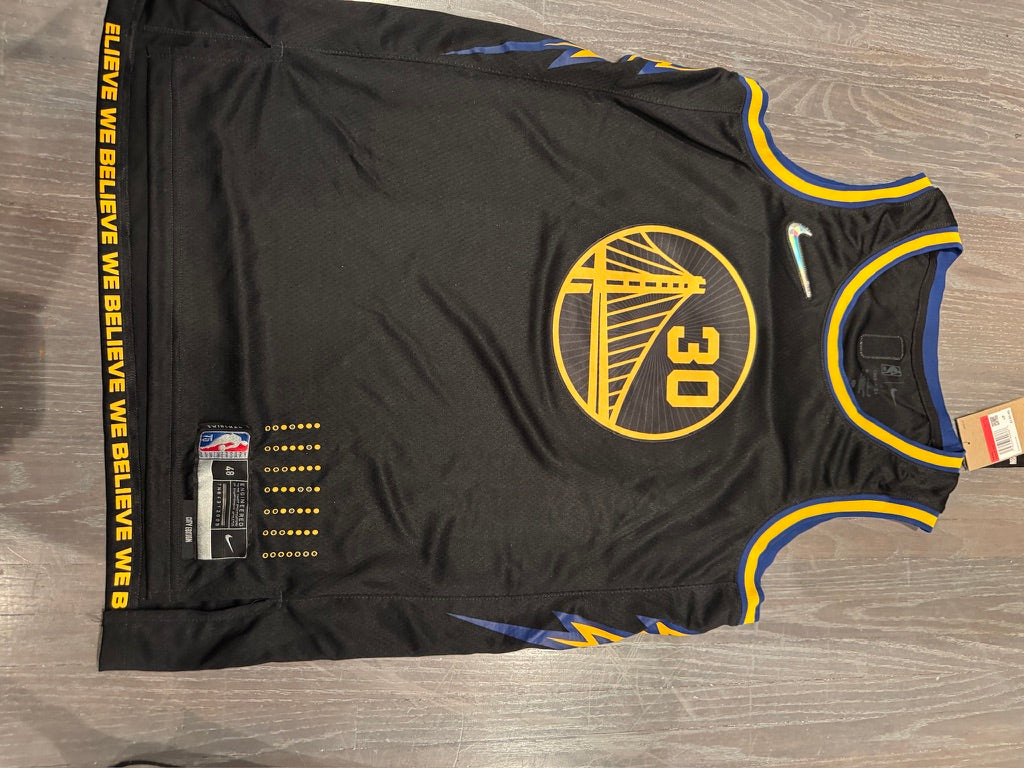 Steph Curry Signed Jersey