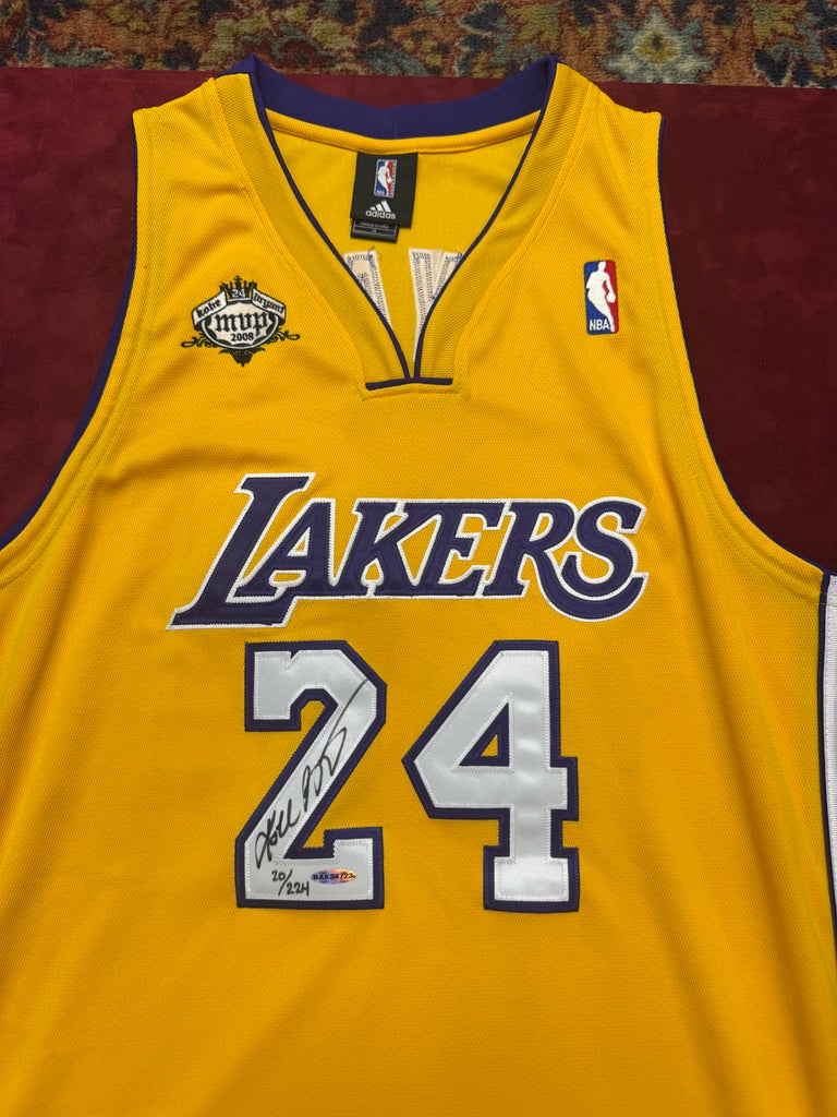Kobe Signed Jersey