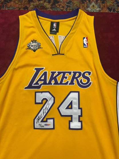 Kobe Signed Jersey
