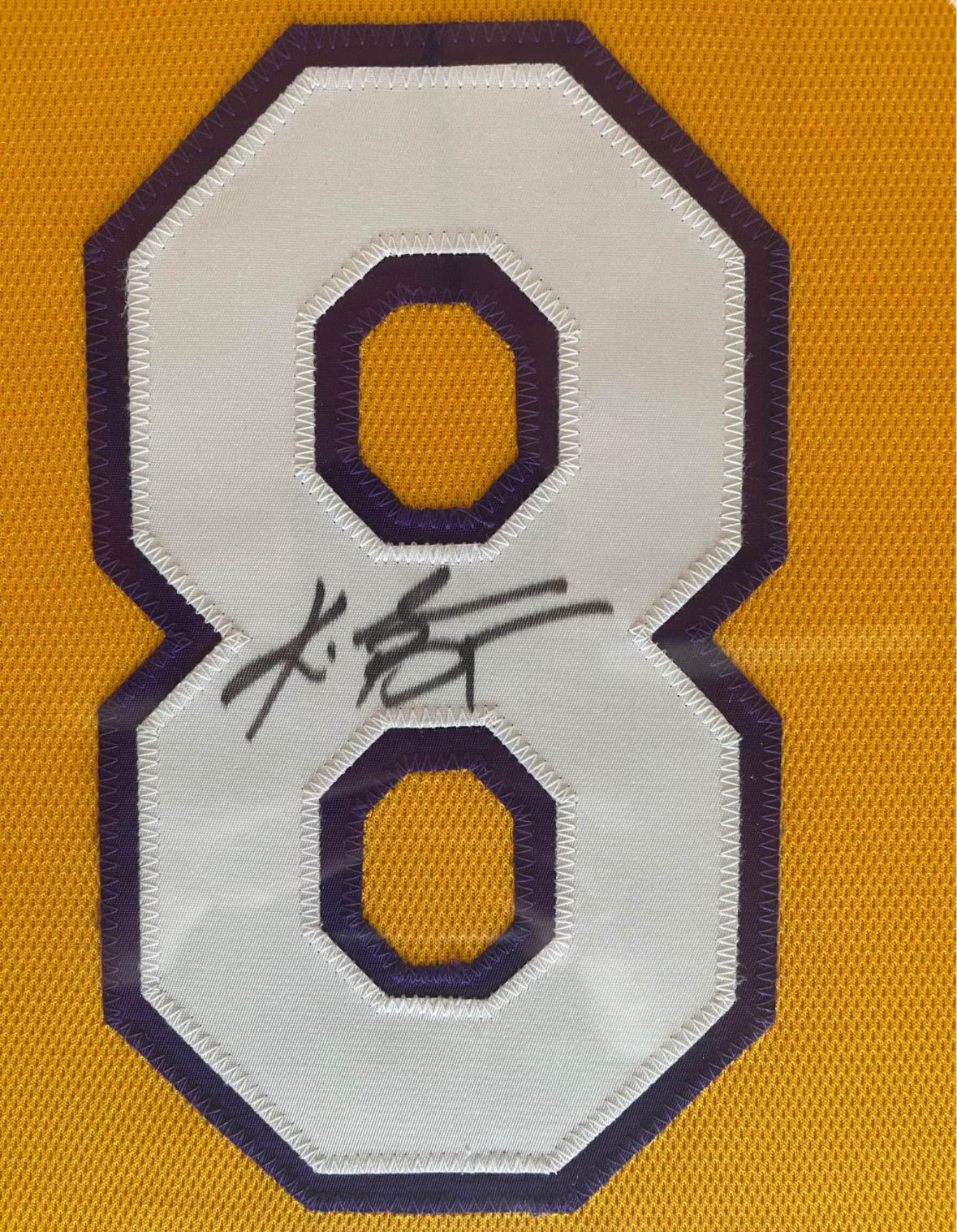 Kobe Bryant Signed AUthentic Pro Cut Jersey Framed PSA ( FILL IN)