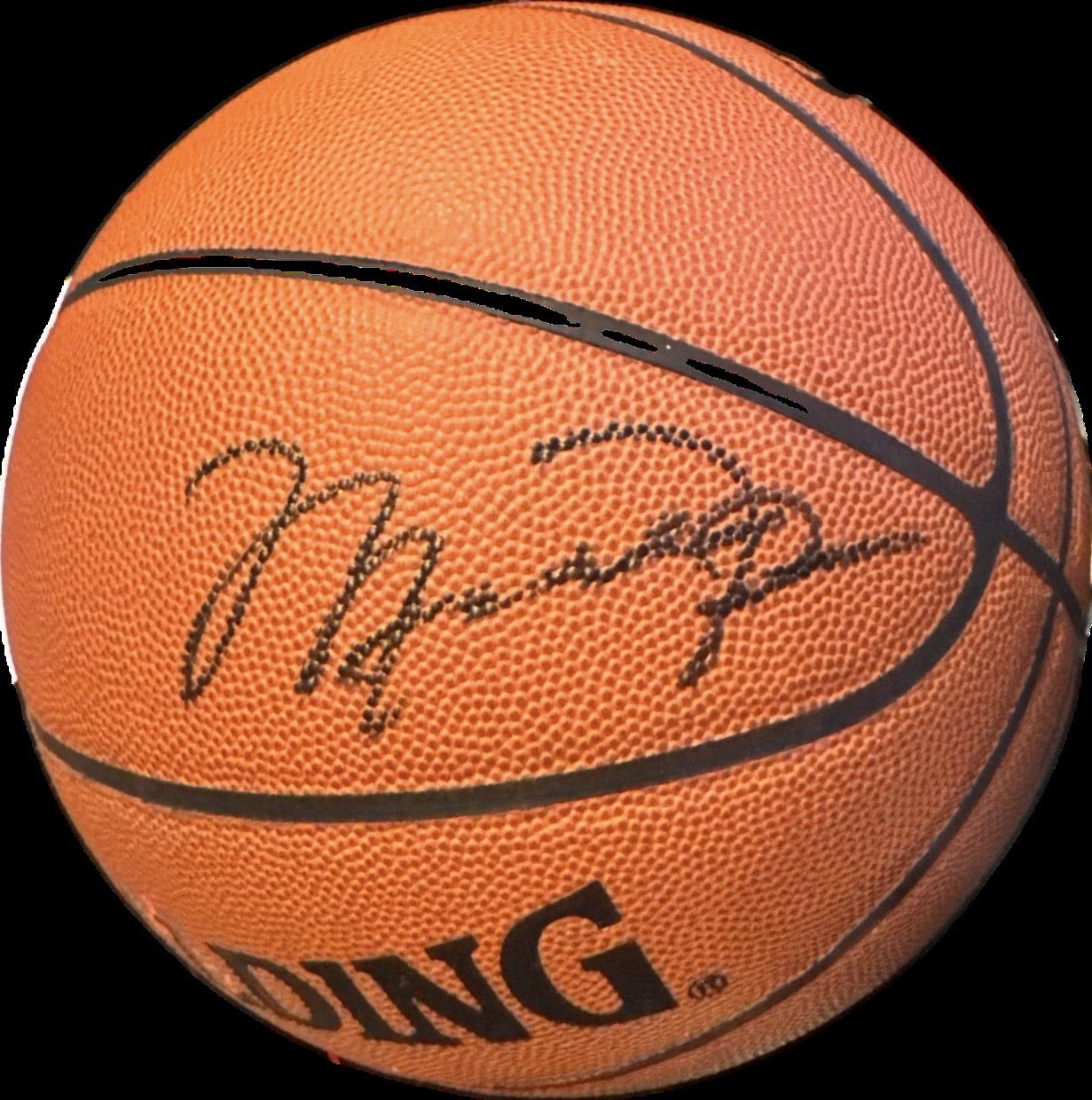 Michael jordan Signed Basketball GOAT LOA (Magic signed as well) VERY NICE SIG (FILL IN)