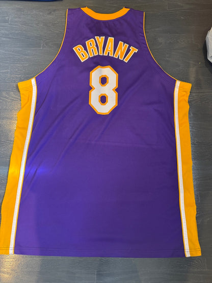 Kobe Bryant Game Used #8 jersey Dave Miedema LOA (FILL IN)