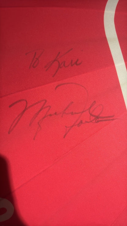 Michael Jordan Signed Umbrells PERFECT FOR CUT, (perfect for any project) RARE Signature BECKETT LOA