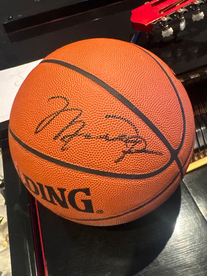 Michael jordan Signed Basketball GOAT LOA (Magic signed as well) VERY NICE SIG (FILL IN)