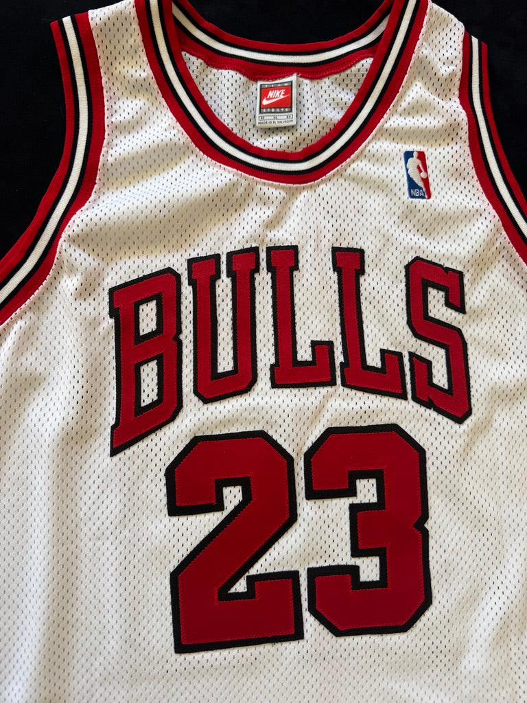 Michael Jordan Signed White Nike authentic pro cut jersey UDA with card