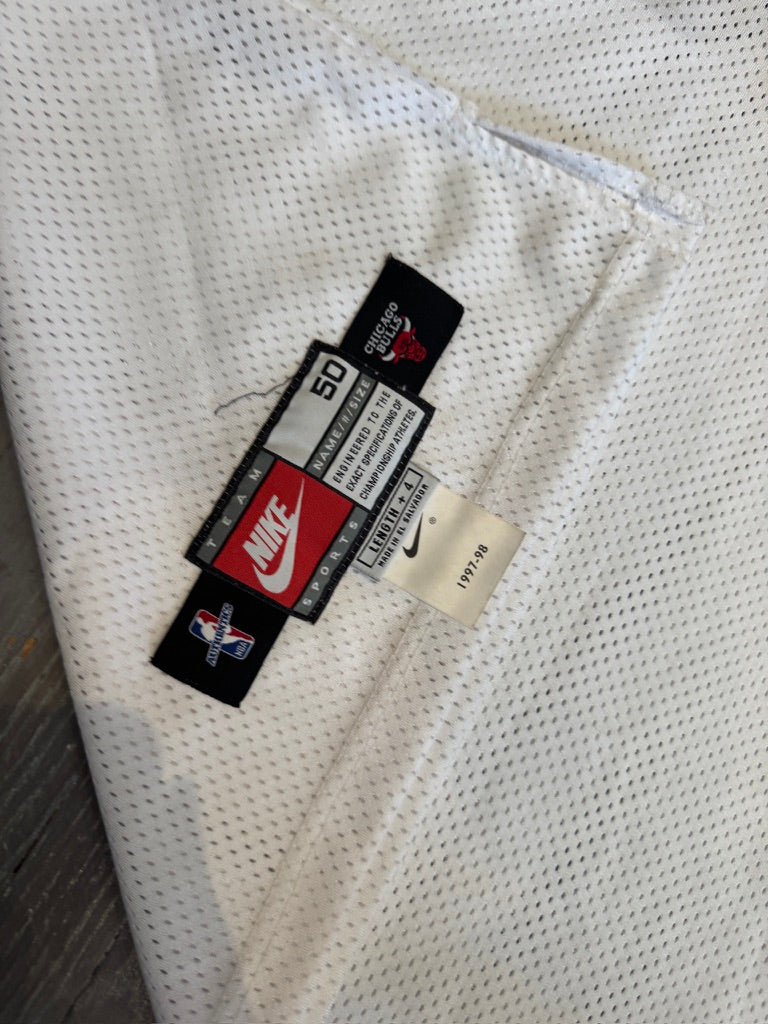 Michael Jordan Signed White #45 Chicago Bulls Pro Cut Style Jersey with JSA LOA and GOAT LOA