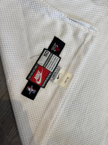 Michael Jordan Signed White #45 Chicago Bulls Pro Cut Style Jersey with JSA LOA and GOAT LOA