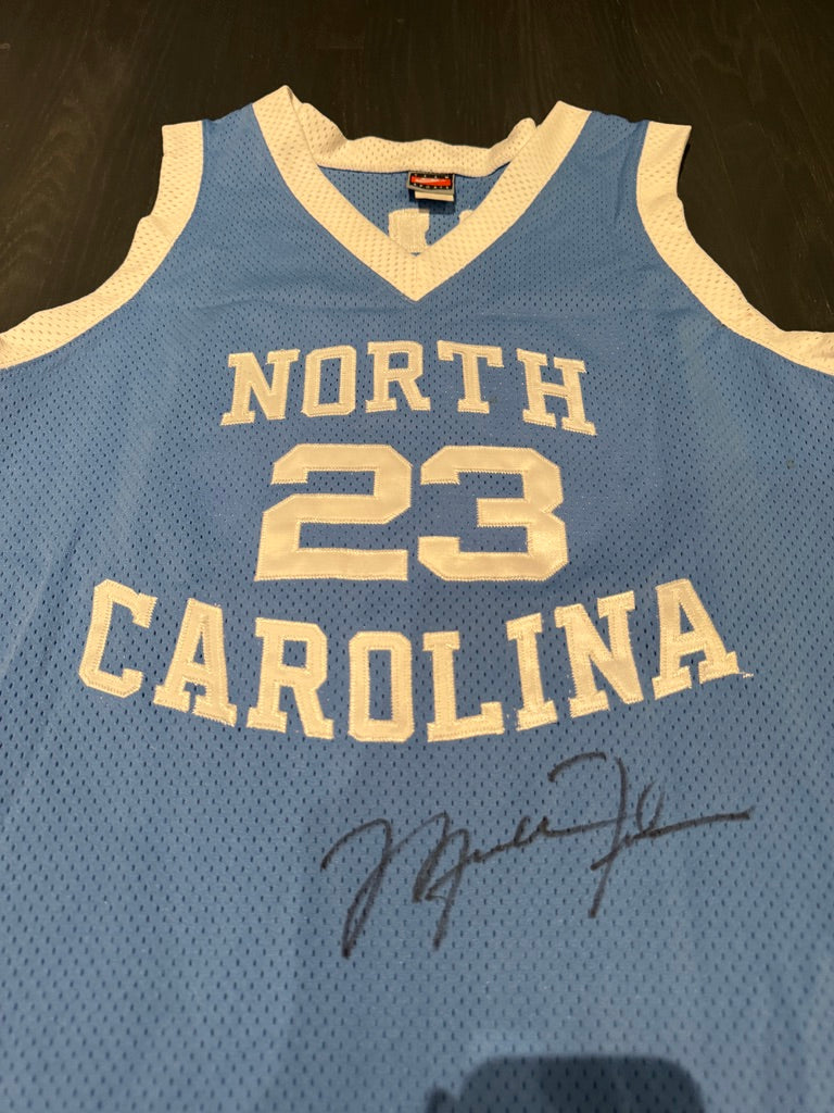 Michael Jordan Signed North Carolina Tar Heels Nike Jersey #23 Size 48 GOAT Authentics LOA