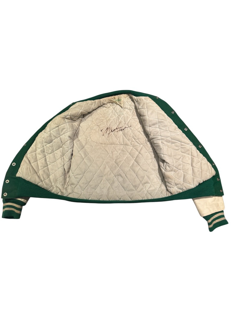 Michael Jordan Signed Vintage Varsity Jacket GOAT LOA