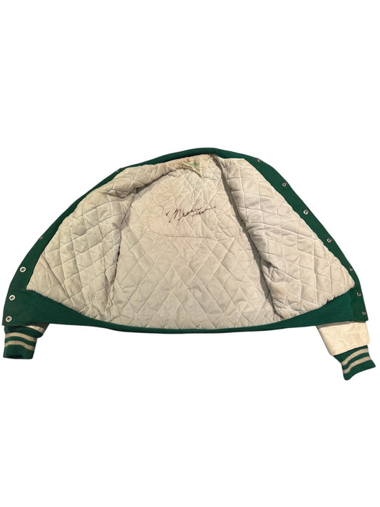 Michael Jordan Signed Vintage Varsity Jacket GOAT LOA