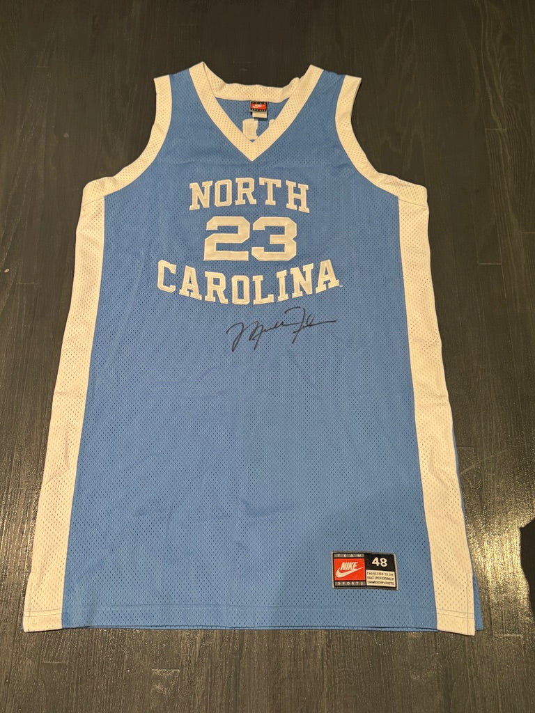Michael Jordan Signed North Carolina Tar Heels Nike Jersey #23 Size 48 GOAT Authentics LOA