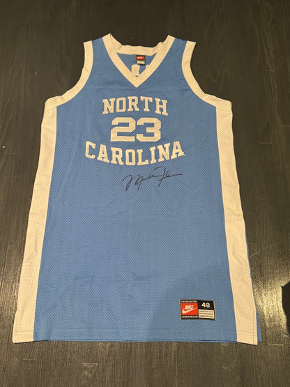 Michael Jordan Signed North Carolina Tar Heels Nike Jersey #23 Size 48 GOAT Authentics LOA