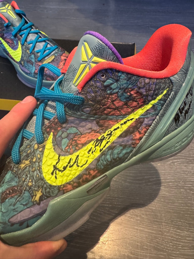 Kobe Bryant Signed Inscribed "Black Mamba" Shoes Panini authenticated  ULTRA RARE ( FILL IN)