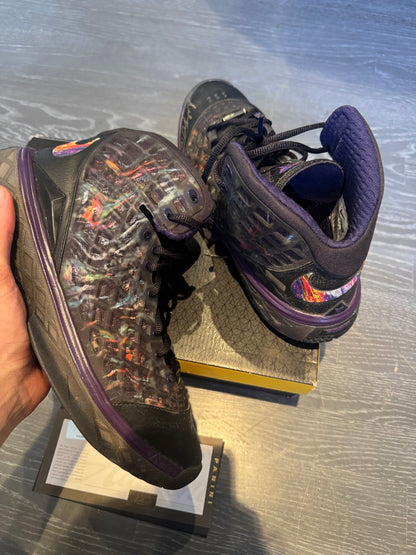 Kobe Bryant Signed Shoes Gold Sig PANINI COA ( FILL IN)