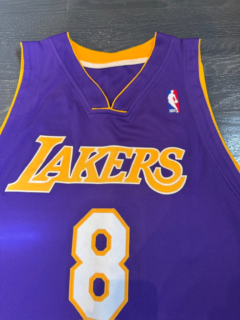 Kobe Bryant Game Used #8 jersey Dave Miedema LOA (FILL IN)
