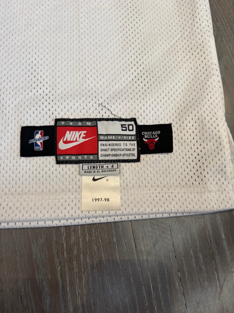 Michael Jordan Signed White #45 Chicago Bulls Pro Cut Style Jersey with JSA LOA and GOAT LOA