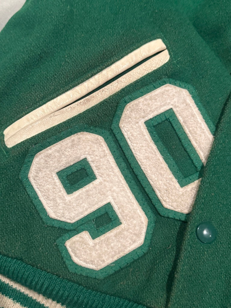 Michael Jordan Signed Vintage Varsity Jacket GOAT LOA