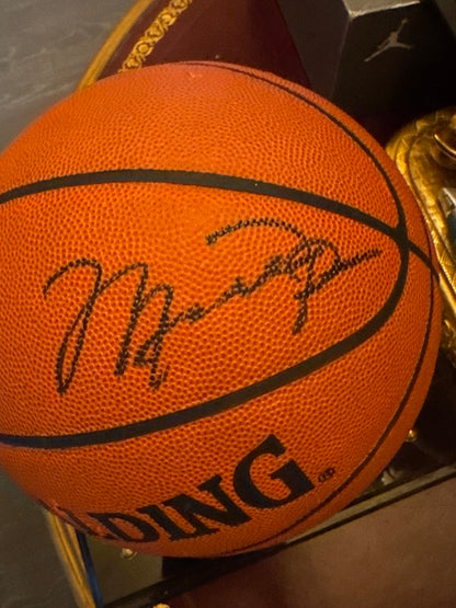 Michael jordan Signed Basketball GOAT LOA (Magic signed as well) VERY NICE SIG (FILL IN)