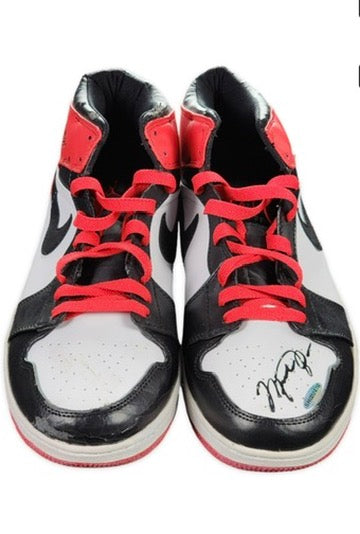 Michael Jordan Signed Autographed AIR JRODAN 1 Nike Shoes AUTO, UDA COA  ( Fill in )