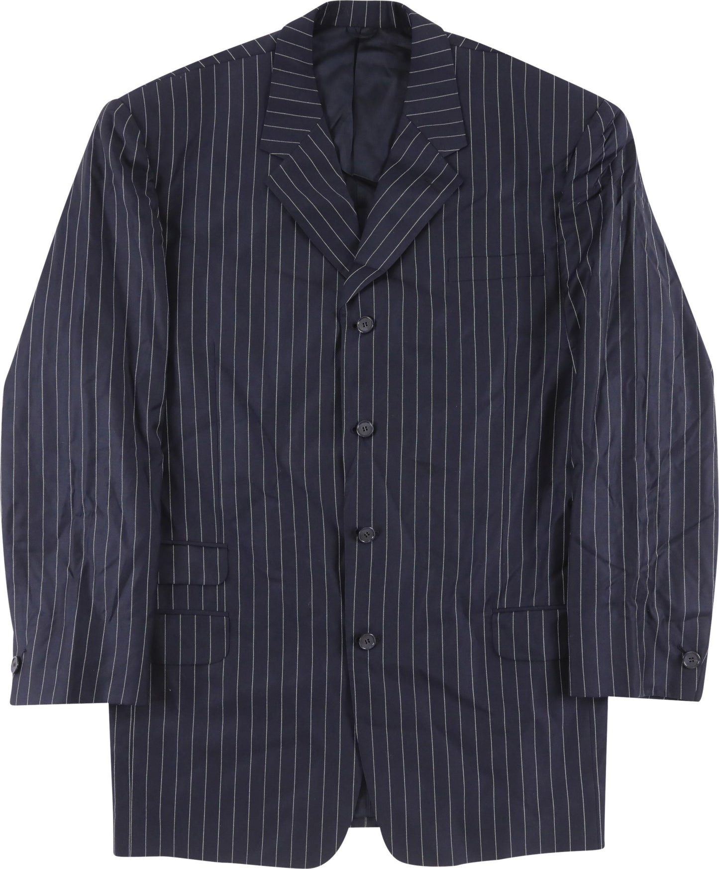 Michael Jordan's Custom Pinstripe Blazer (ex-"The Last Dance" Security Guard & Family LOA)