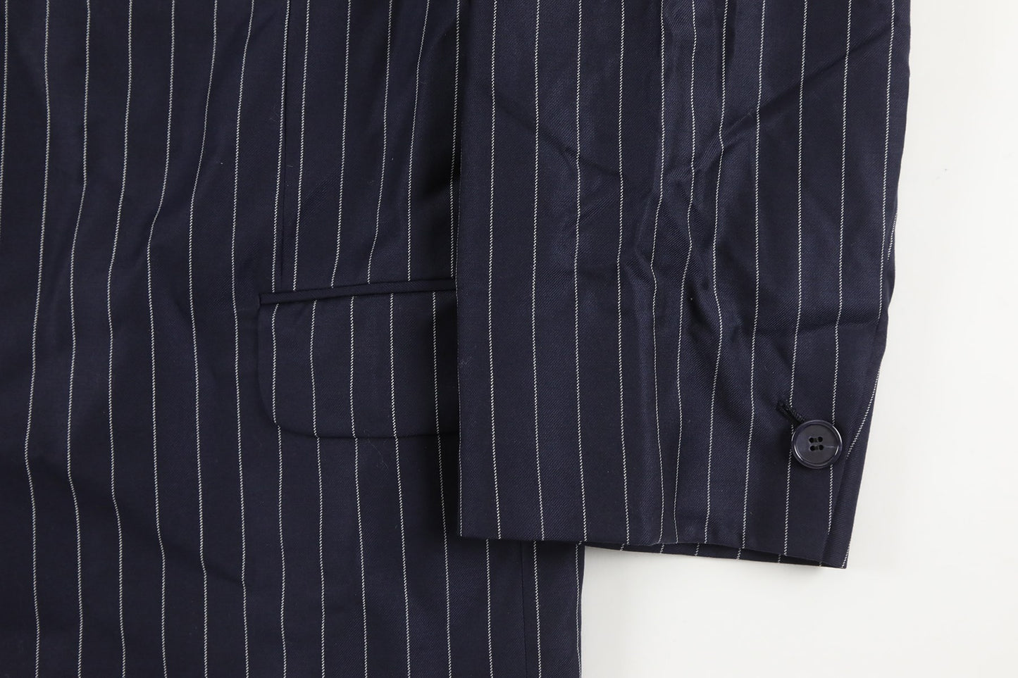 Michael Jordan's Custom Pinstripe Blazer (ex-"The Last Dance" Security Guard & Family LOA)