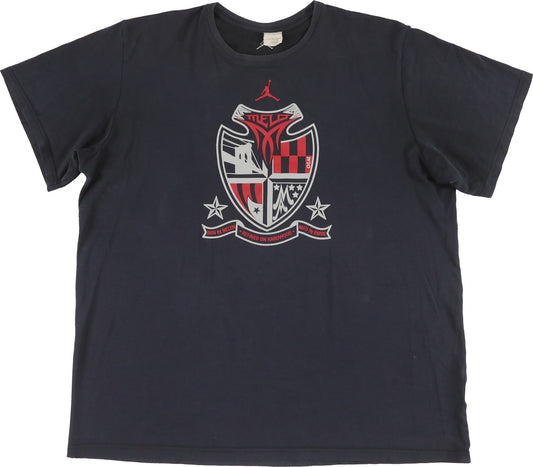 Michael Jordan's "Melo" T-Shirt (ex-"The Last Dance" Security Guard & Family LOA)