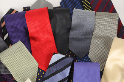 Michael Jordan's Ties - Lot of 31 (ex-"The Last Dance" Security Guard & Family LOA)