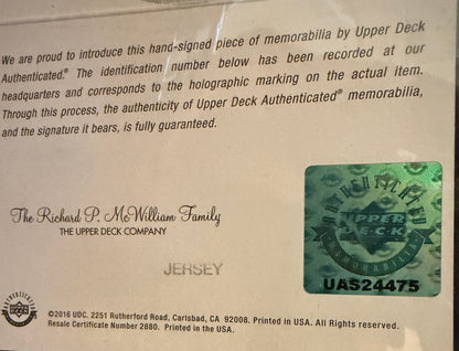 Michael Jordan Signed NBA All Star Game Jersey Upper Deck UDA Custom Framed