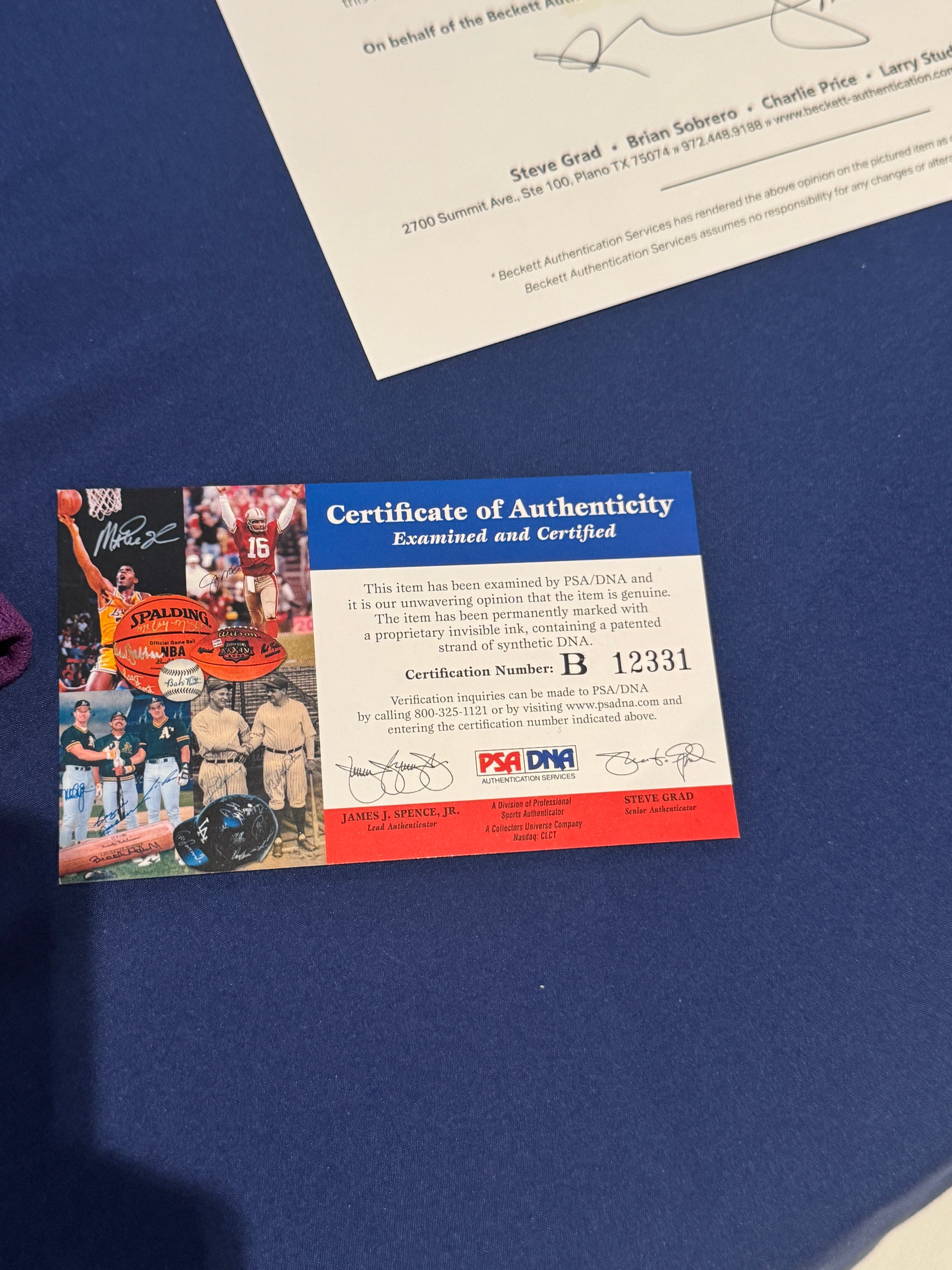 Kobe Bryant Signed Jersey Authentic Mitchell And Ness Lakers #8 Beckett LOA + PSA COA