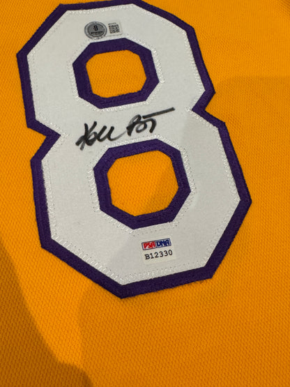 Kobe Bryant Signed Authentic Lakers Finals Jersey Mitchell And Ness #8 Beckett LOA + PSA COA