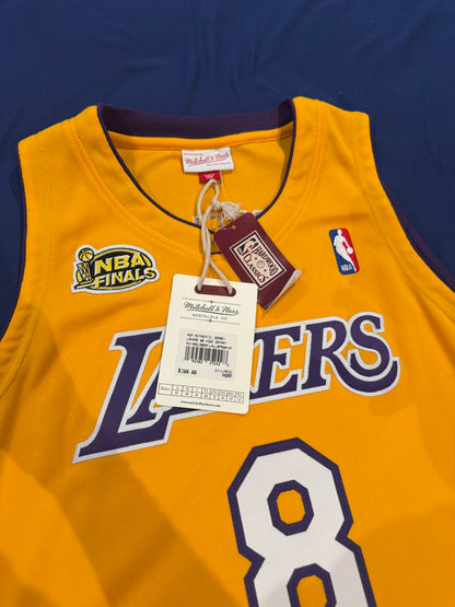 Kobe Bryant Signed Authentic Lakers Finals Jersey Mitchell And Ness #8 Beckett LOA + PSA COA