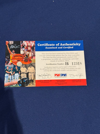 Kobe Bryant Signed Jersey Authentic Mitchell And Ness Lakers #8 Beckett LOA + PSA DNA COA